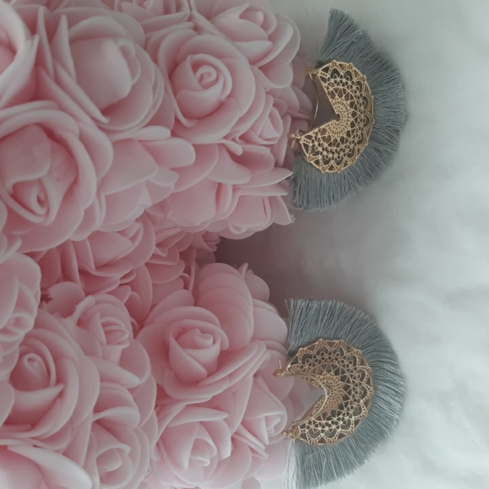 Tassel boho earrings